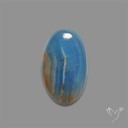 Aquatine Lemurian Calcite Cabochon