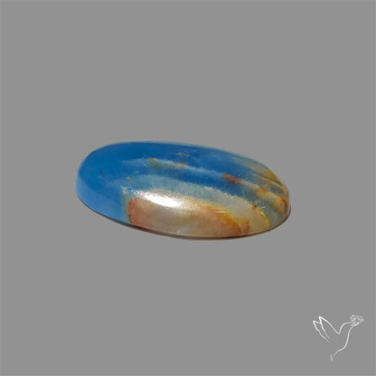 Aquatine Lemurian Calcite Cabochon