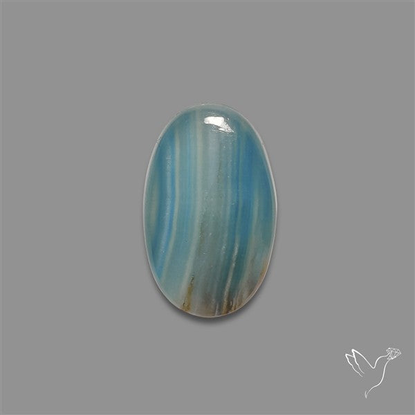 Aquatine Lemurian Calcite Cabochon