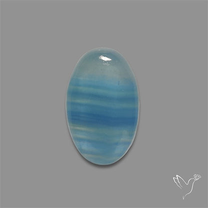Aquatine Lemurian Calcite Cabochon