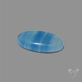 Aquatine Lemurian Calcite Cabochon