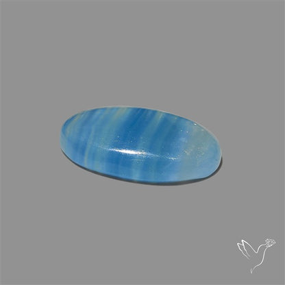 Aquatine Lemurian Calcite Cabochon