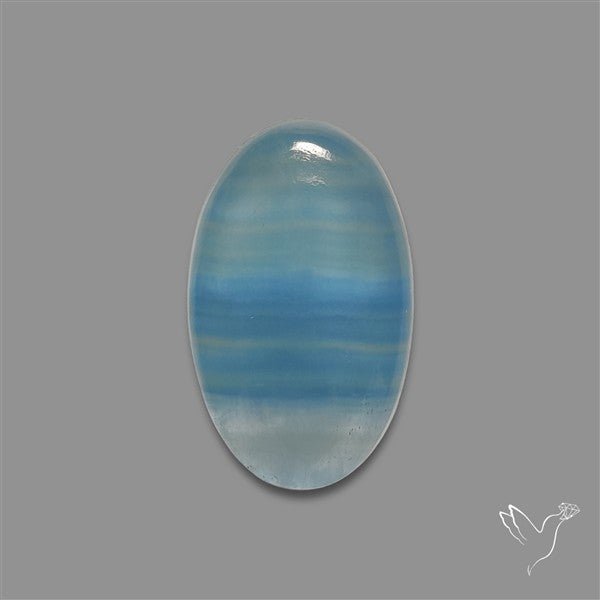 Aquatine Lemurian Calcite Cabochon