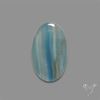 Aquatine Lemurian Calcite Cabochon