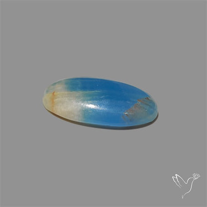 Aquatine Lemurian Calcite Cabochon