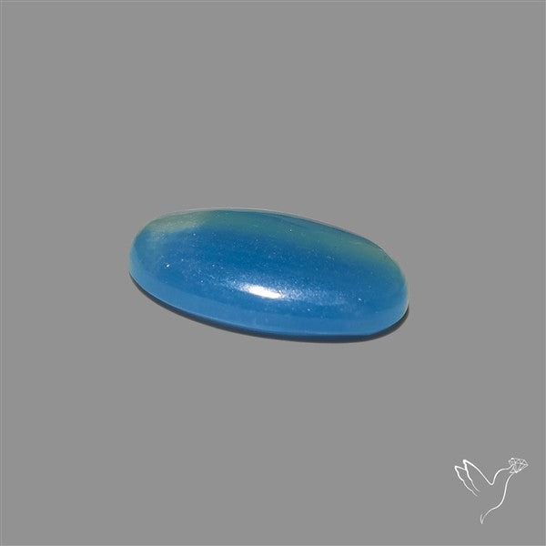 Aquatine Lemurian Calcite Cabochon