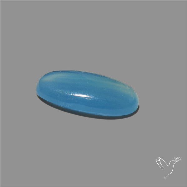Aquatine Lemurian Calcite Cabochon