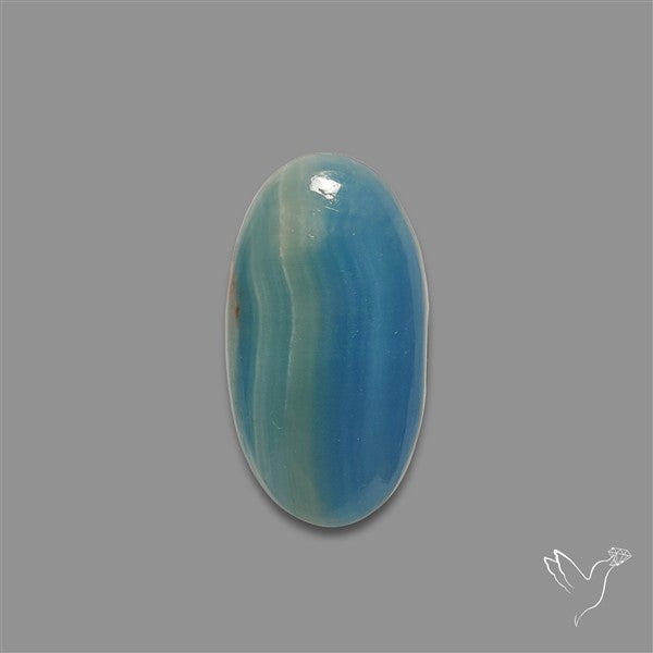 Aquatine Lemurian Calcite Cabochon
