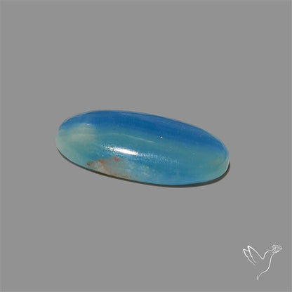Aquatine Lemurian Calcite Cabochon