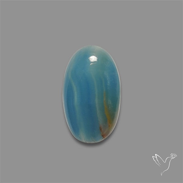 Aquatine Lemurian Calcite Cabochon
