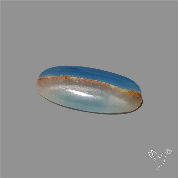 Aquatine Lemurian Calcite Cabochon