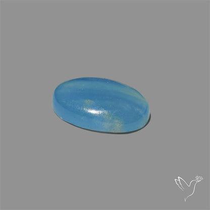 Aquatine Lemurian Calcite Cabochon
