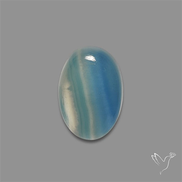 Aquatine Lemurian Calcite Cabochon
