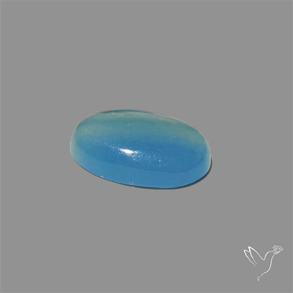 Aquatine Lemurian Calcite Cabochon