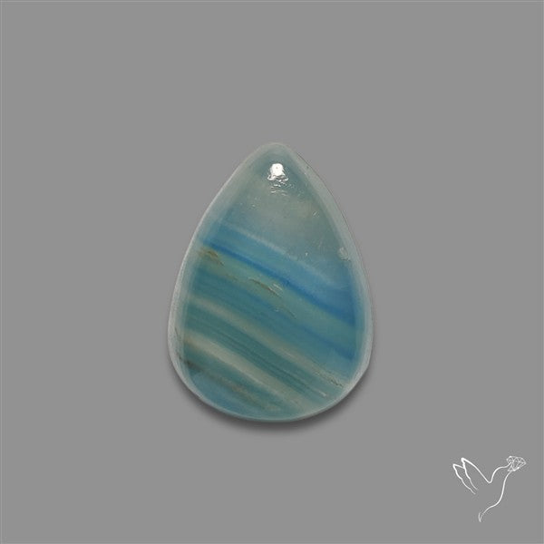 Aquatine Lemurian Calcite Cabochon