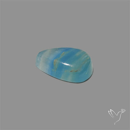 Aquatine Lemurian Calcite Cabochon