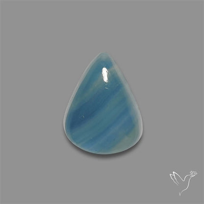Aquatine Lemurian Calcite Cabochon