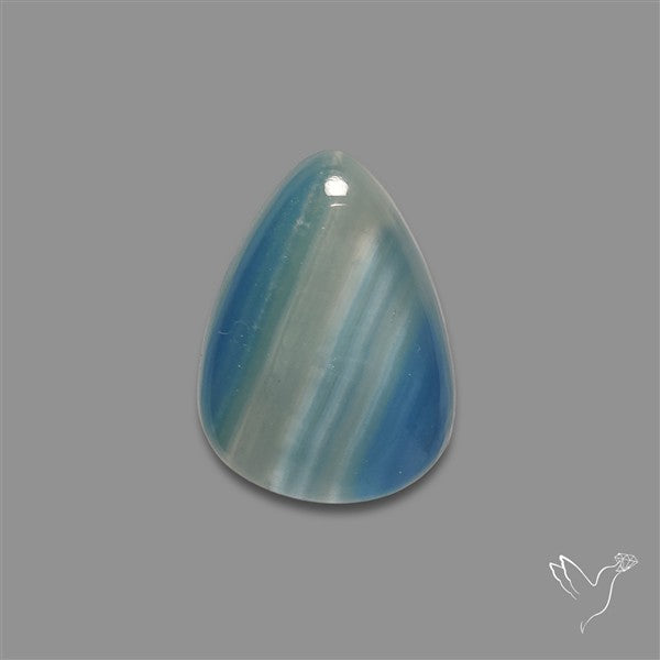Aquatine Lemurian Calcite Cabochon