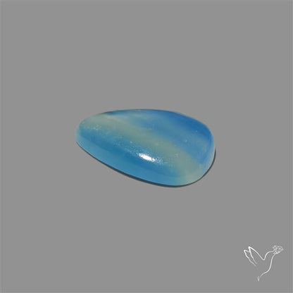 Aquatine Lemurian Calcite Cabochon