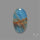 Aquatine Lemurian Calcite Cabochon