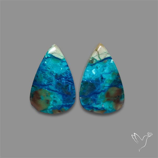 Shattuckite Pair