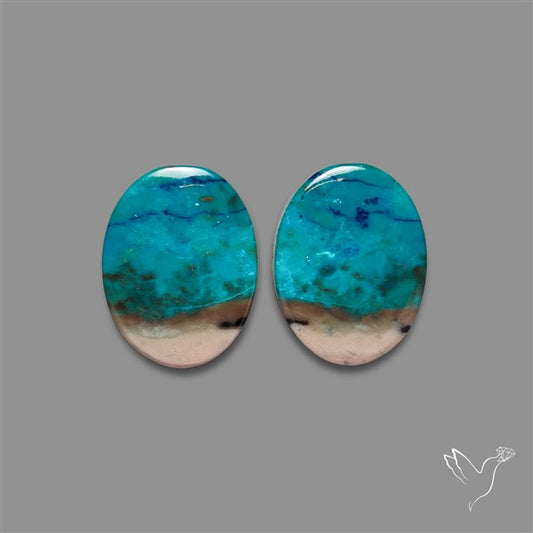 Shattuckite Pair