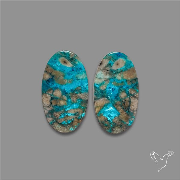 Shattuckite Pair