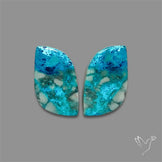 Shattuckite Pair