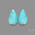 Number 8 Mines Turquoise Pair