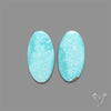 Number 8 Mines Turquoise Pair