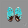 Number 8 Mines Turquoise Pair