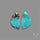 Number 8 Mines Turquoise Pair