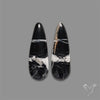 White Buffalo Turquoise Pair