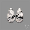 White Buffalo Turquoise Pair