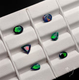 Faceted Ethiopian Black Opal Bulk Lot