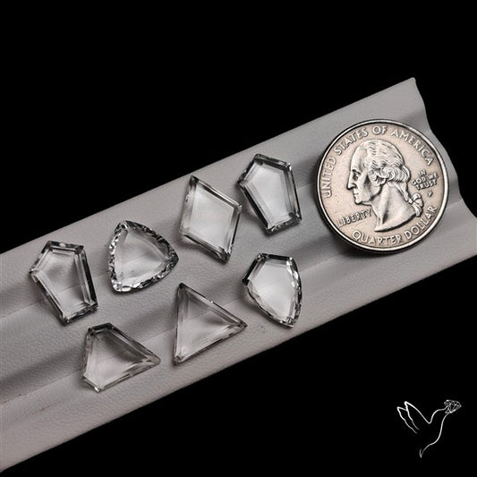 Portrait Cut Himalayan Quartz Lot
