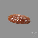 Sunstone Mughal Carving Meteor Shower Sunstone