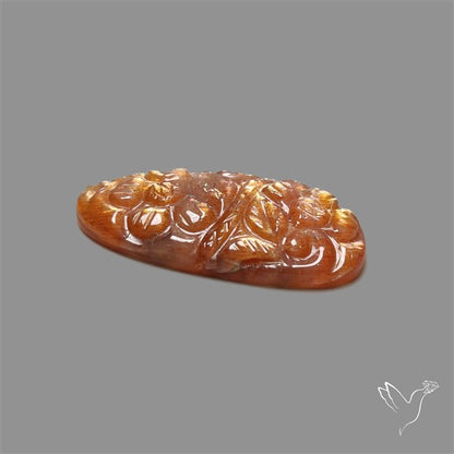 Sunstone Mughal Carving Meteor Shower Sunstone