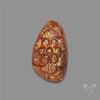 Sunstone Mughal Carving Meteor Shower Sunstone