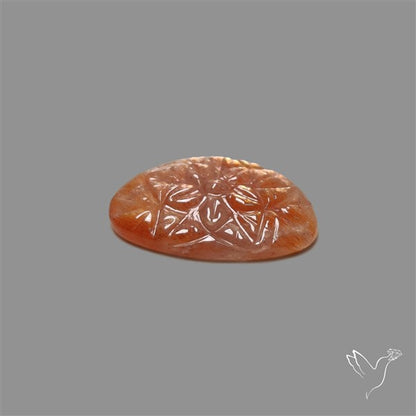 Sunstone Mughal Carving Meteor Shower Sunstone