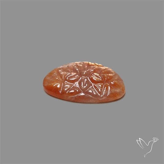 Sunstone Mughal Carving Meteor Shower Sunstone