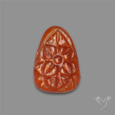 Sunstone Mughal Carving Meteor Shower Sunstone
