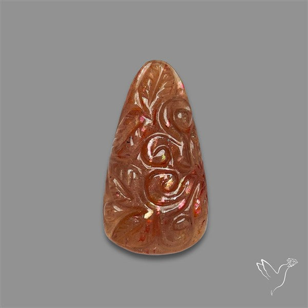 Sunstone Mughal Carving Meteor Shower Sunstone