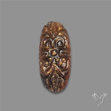 Black Sunstone Mughal Carving Meteor Shower Sunstone