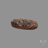 Black Sunstone Mughal Carving Meteor Shower Sunstone