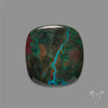 Peruvian Ribbom Chrysocolla Matrix Cabochon