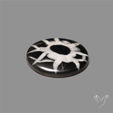 Black Septarian Cabochon