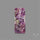 Rare Purple Kammererite Raw Face Druzy