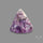 Rare Purple Kammererite Raw Face Druzy