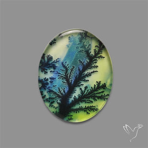 Picture Inlay Quartz Doublet (not natural patterns)
